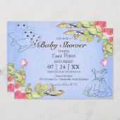 ワンダーランドストーリーブックベビーシャワー招待状 招待状 (正面/裏面)