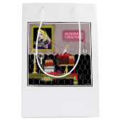 ワンダーランドティータイム抱き枕のハロウィーンアリス ミディアムペーパーバッグ (正面)