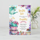 ワンダーランドティーパーティの招待状 招待状 (スタンド正面)