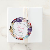 ワンダーランドティーパーティーおとぎ話チャイルド誕生日 フェイバータグ (インサイチュ)