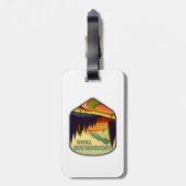 ワンダーランドトレイルカラー ラゲッジタグ (裏面縦)