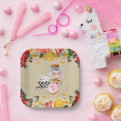 ワンダーランドパーティー紙プレート ペーパープレート (パーティー)