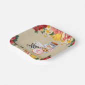 ワンダーランドパーティー紙プレート ペーパープレート (傾斜あり)