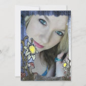 ワンダーランドファンタジー誕生日招待状 招待状 (正面)