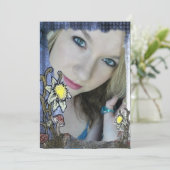 ワンダーランドファンタジー誕生日招待状 招待状 (スタンド正面)