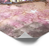 ワンダーランドフェアリーファンタジーアートポスタープリント ポスター (角)