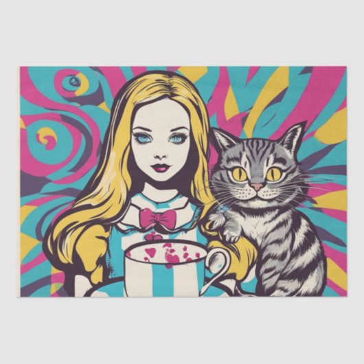 ワンダーランドポパートデクページ紙 薄葉紙 (正面)