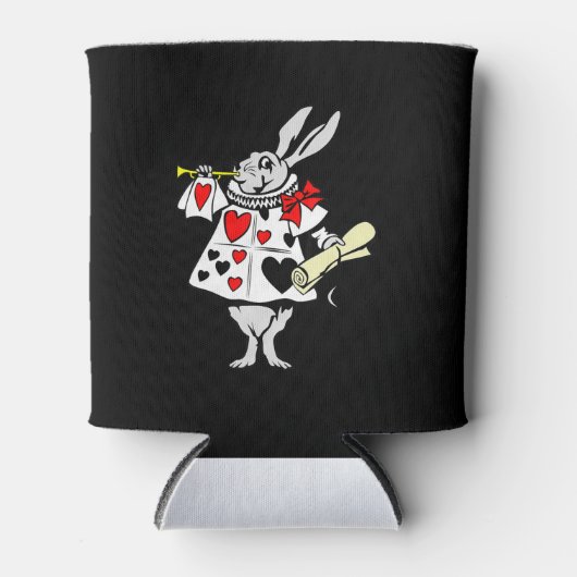 ワンダーランドラビットイースターバニー遊ズ音楽 缶クーラー (正面)