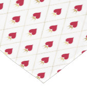 ワンダーランドレッドクイーンアリス赤いハートショートテーブル ショートテーブルランナー (コーナー)