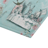 ワンダーランド不機嫌ティーパーティーアクアピンクカットボード カッティングボード (角)