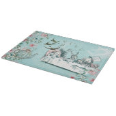 ワンダーランド不機嫌ティーパーティーアクアピンクカットボード カッティングボード (角)