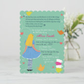 ワンダーランド不機嫌ティーパーティー招待状 招待状 (スタンド正面)