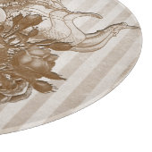 ワンダーランド不機嫌ハッタコラージュ カッティングボード (角)