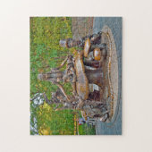 ワンダーランド中央公園のアリス。 ジグソーパズル (縦)