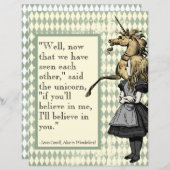 ワンダーランド信じユニコーン (正面/裏面)