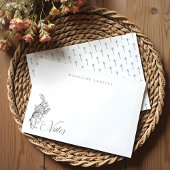 ワンダーランド名の白うさぎヴィンテージアリス ノートカード