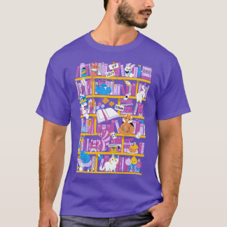 ワンダーランド図書館 Tシャツ