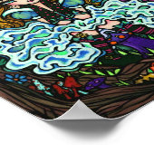 ワンダーランド失ったチェシャーキャットの「アリス」 ポスター (角)