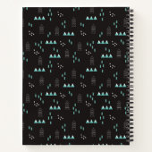 ワンダーランド幾何学模様 ノートブック (裏面)