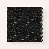 ワンダーランド幾何学模様 ノートブック (裏面)