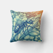 ワンダーランド枕のアリ クッション (裏面)