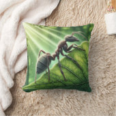 ワンダーランド枕のアリ クッション (ブランケット)