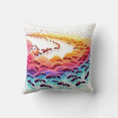 ワンダーランド枕のアリ クッション (裏面)