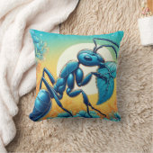 ワンダーランド枕のアリ クッション (ブランケット)