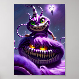 ワンダーランド猫ポスターのアリス ポスター