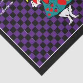 ワンダーランド白うさぎのチェックであなたの色アリス 薄葉紙 (詳細)