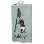 ワンダーランド白うさぎ手紙A フラスク (左)