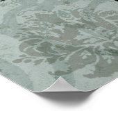 ワンダーランド白うさぎ手紙Nポスター ポスター (角)