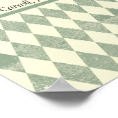 ワンダーランド私は信じユニコーン引用文 ポスター (角)