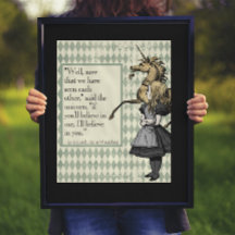 ワンダーランド私は信じユニコーン引用文