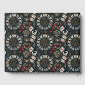 ワンダーランド結婚ウィムシーのゲストブック ゲストブック (裏面)