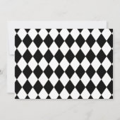 ワンダーランド誕生日の最初のアリス招待状 招待状 (裏面)