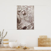 ワンダーランド・アドベンチャーのアリス ポスター (キッチン)