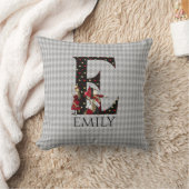 ワンダーランド・アリス&クイーン・オブ・ハートレターE クッション (ブランケット)