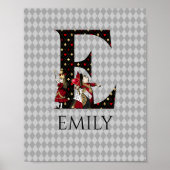 ワンダーランド・アリス&クイーン・オブ・ハートレターE ポスター (正面)