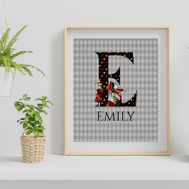 ワンダーランド・アリス&クイーン・オブ・ハートレターE ポスター