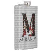 ワンダーランド・アリス&クイーン・オブ・ハートレターM フラスク (右)