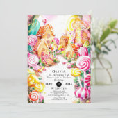 ワンダーランド・キャンディーランド・バースデー 招待状 (スタンド正面)