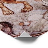 ワンダーランド・グリフォンのアリスとにせウミガメ ポスター (角)