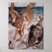 ワンダーランド・グリフォンのアリスとにせウミガメ ポスター (正面)