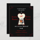 ワンダーランド·セーブザ·デート 招待状 (正面/裏面)