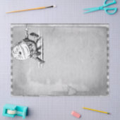 ワンダーランド・デコップページのハンプティ・ダンプティ・アリス 薄葉紙 (クラフト)