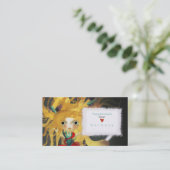 ワンダーランド・ビジネスカードのアリス 名刺 (スタンド正面)