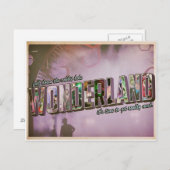 ワンダーランド。 ポストカード (正面/裏面)