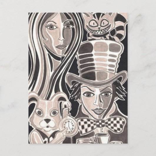 ワンダーランド ポストカード (正面)