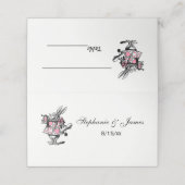 ワンダーランドPの白うさぎコートトランペーターアリス プレイスカード (外部開封)